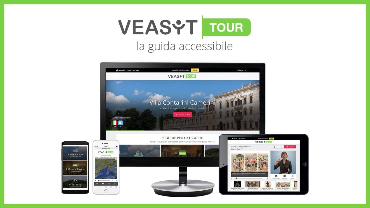 Ecco la nuova VEASYT Tour, la guida turistica-culturale multimediale accessibile